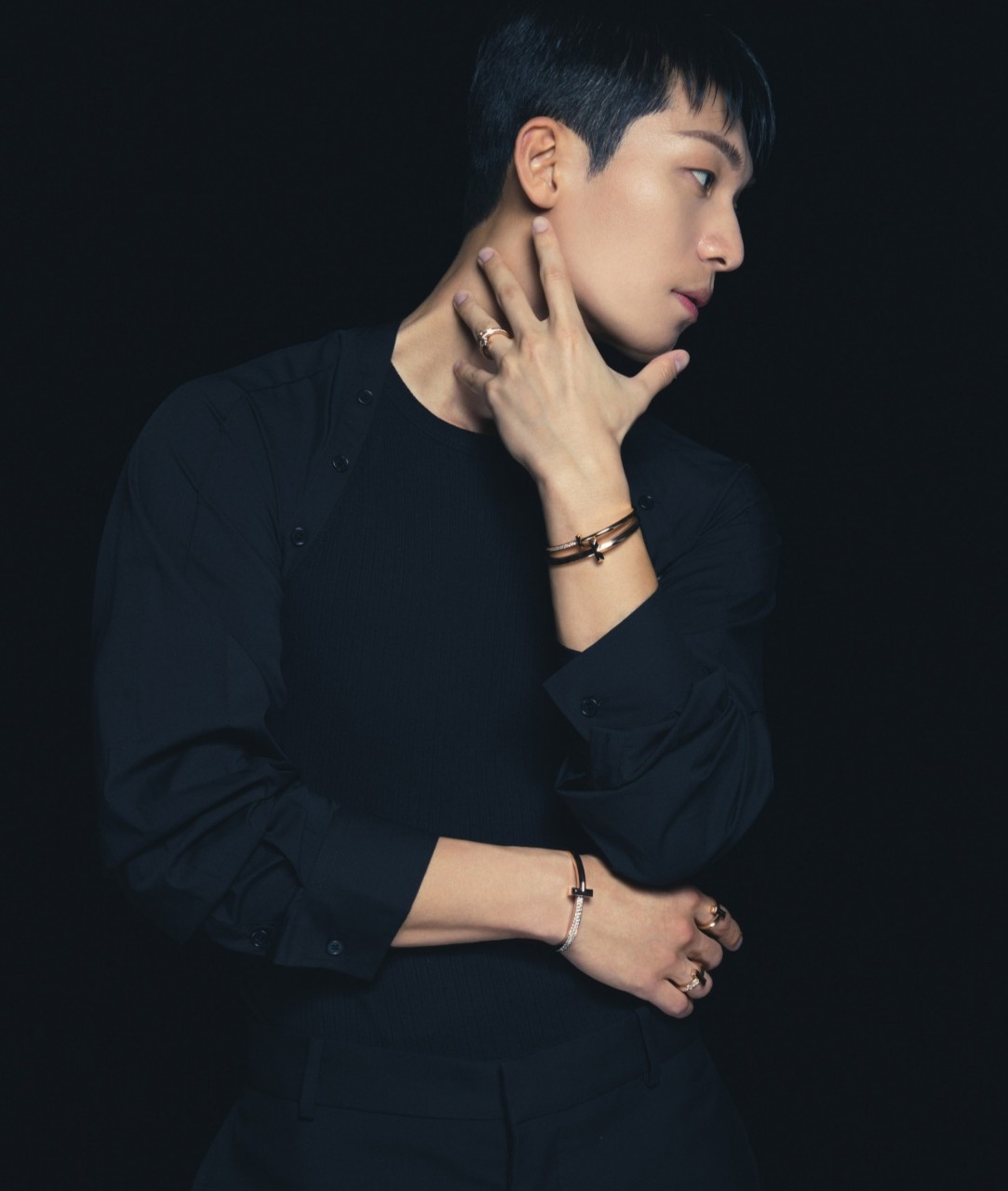 티파니 T1 와이드 힌지드 뱅글 팔찌✔수입최*고급