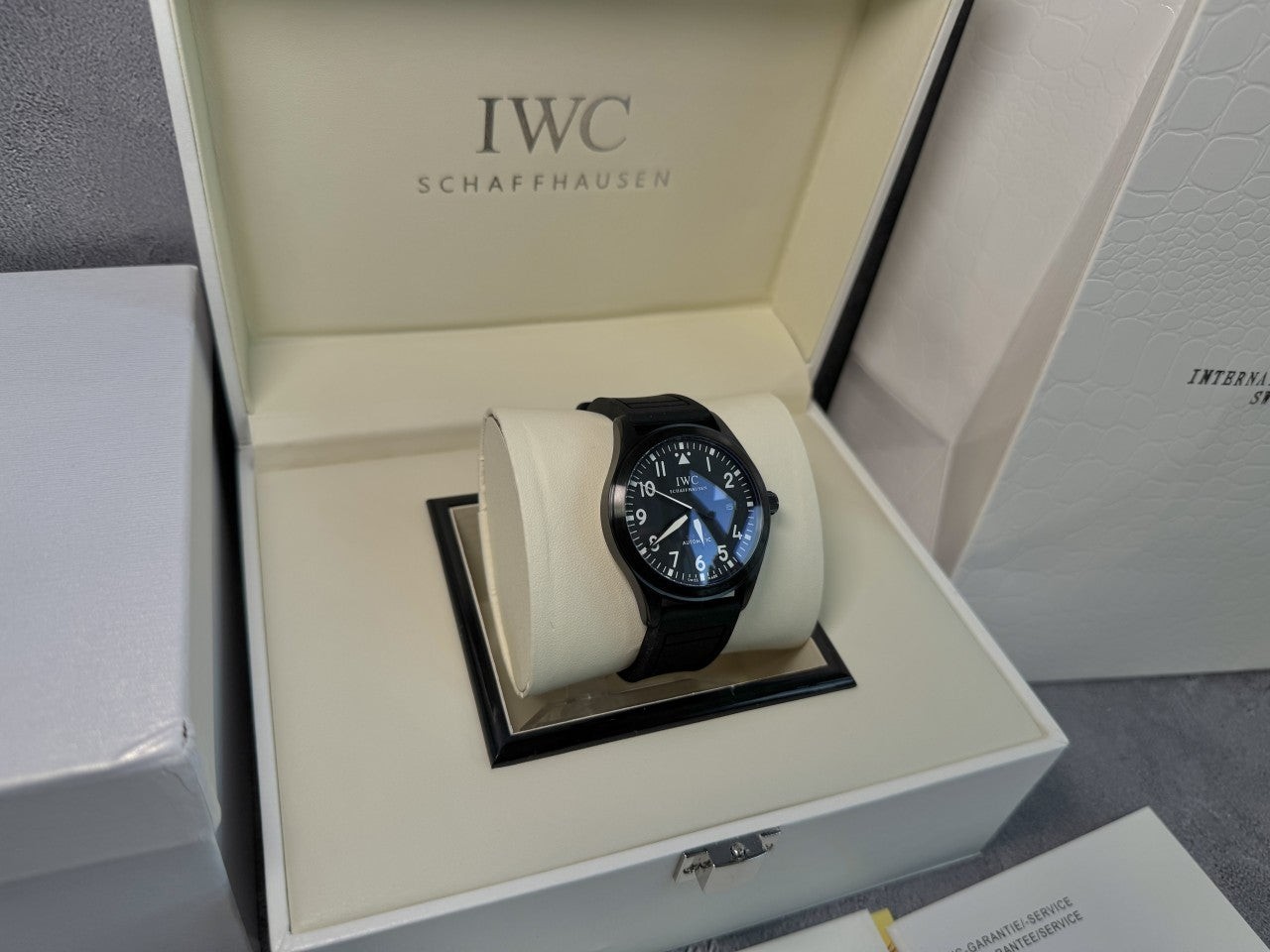 iwc 파일럿 워치 오토매틱 41mm 탑건