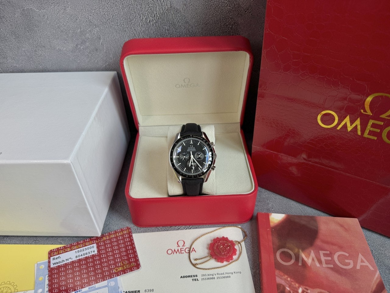 오메가 문워치 프로페셔널 42mm 패브릭스트랩