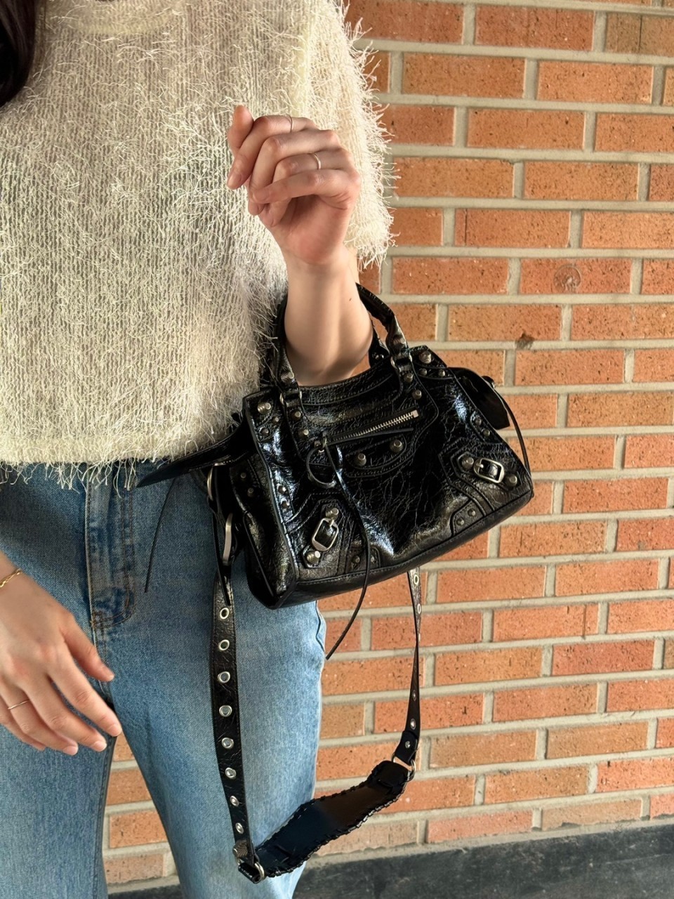 발렌시아가 르시티 카골 숄더백