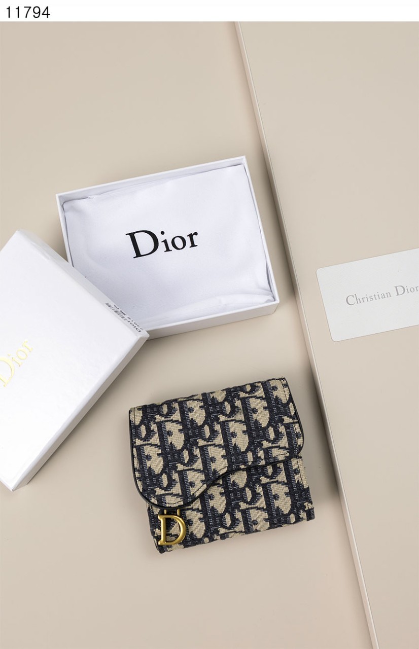 #디올 [Christian Dior] 수입프리미엄급 SADDLE LOTUS 지갑 신상 입고💢 