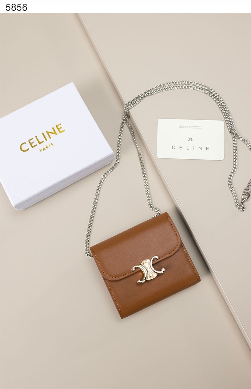 #셀린느 [Celine] 수입프리미엄급 스몰 트리옹프 지갑 체인 스트랩 세트 신상 입고💢 