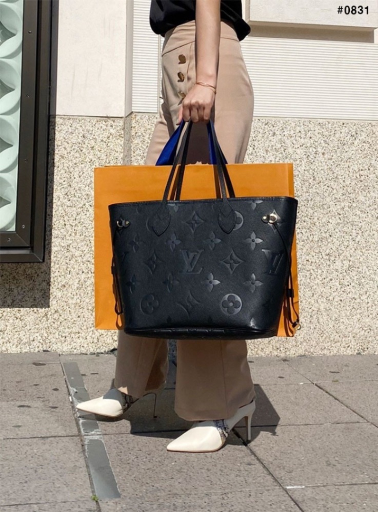 LOUIS VUITTON] 루이비통 앙프렝뜨 네버풀 MM 숄더백 view 5