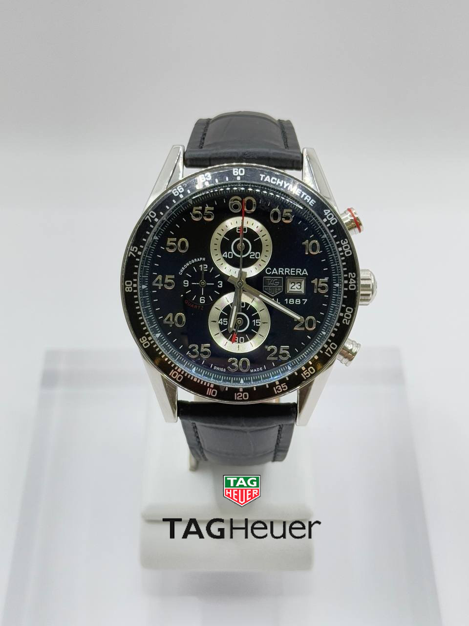 태그호이어 1887  가죽 시계 [TA02]  쿼츠(OS재팬쿼츠)