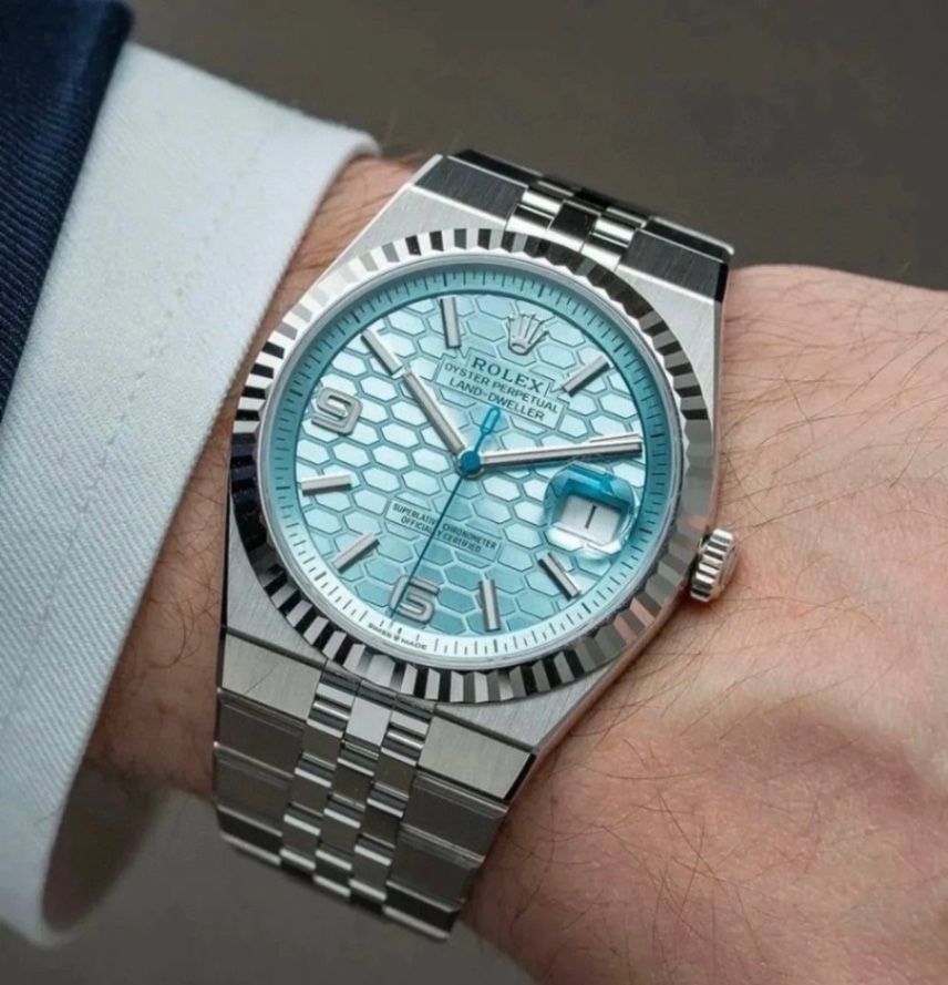 2025 로*렉스 랜드 드웰러 40mm 블루