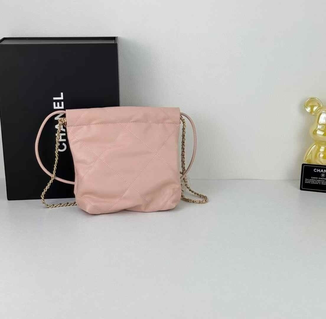 샤넬 22백 미니 핑크 view 5