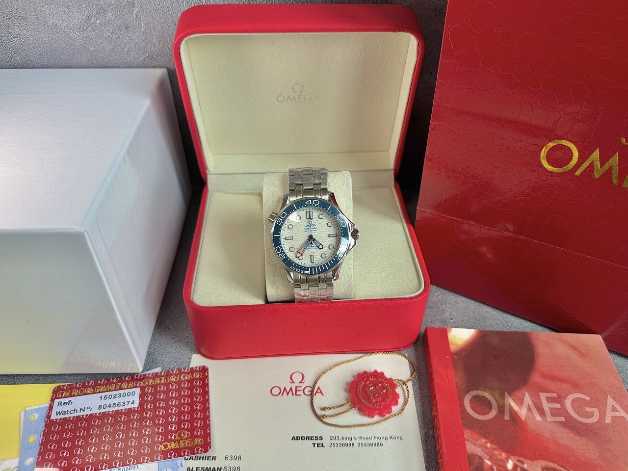 오메가 씨마스터 다이버300M 42mm 아메리카스컵