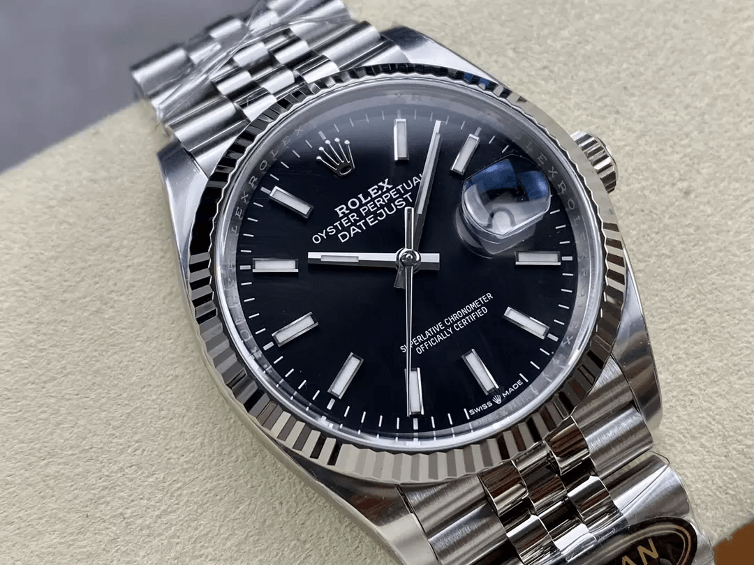 클린공장 롤렉스 데이저스트 검판 다이얼 바인덱스 SS 쥬빌레 36mm 126234