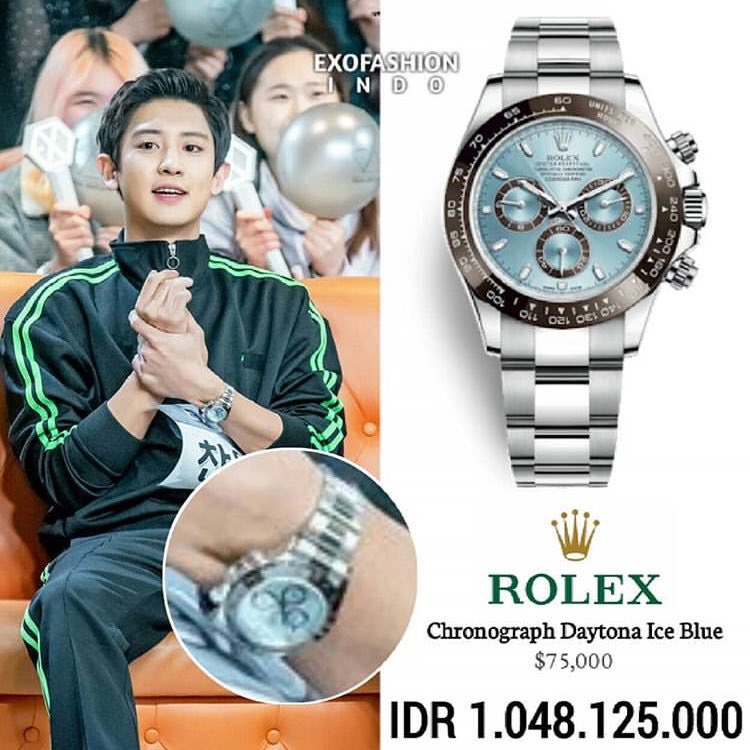 로렉스 데이토나 플래티넘 116506 아이스 블루 다이얼