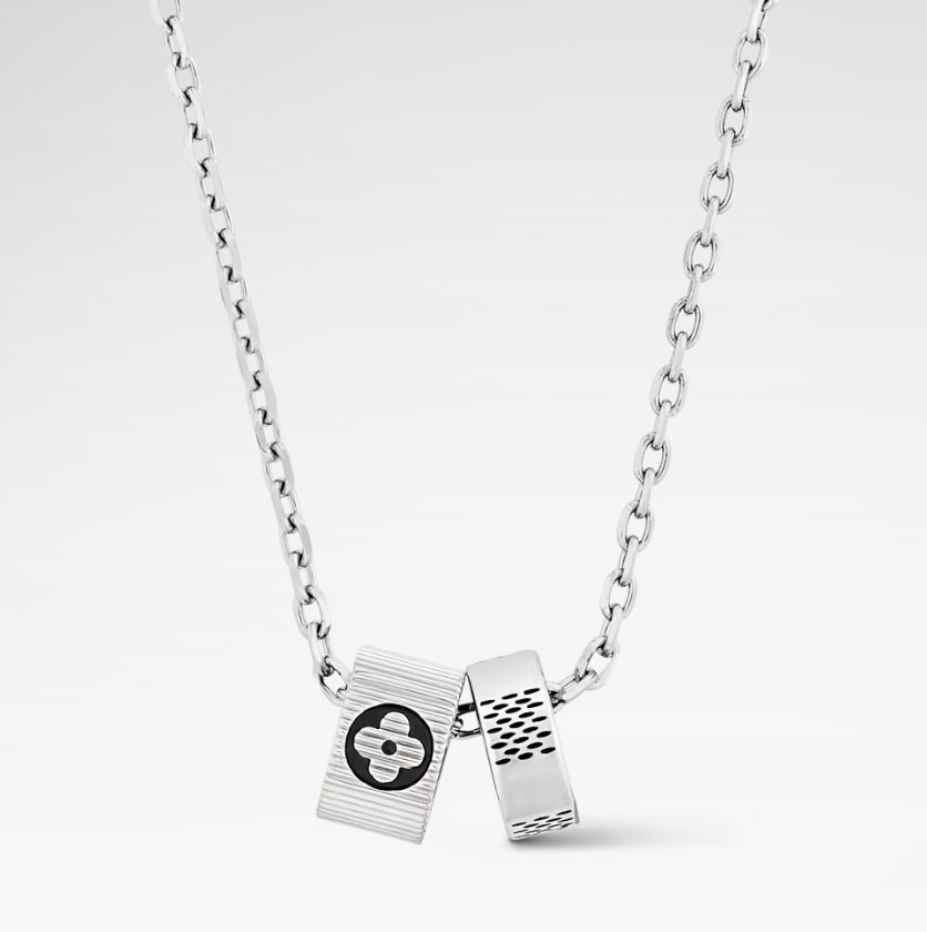 루이비통 다미에 링스 목걸이