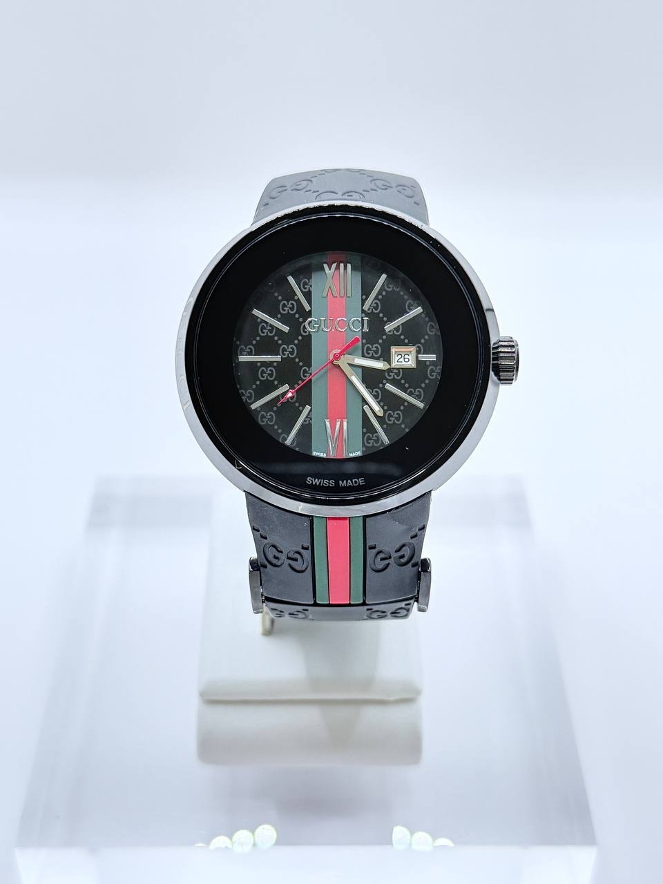 구찌 클래식 워치 블랙다이얼 [GCH01 ]