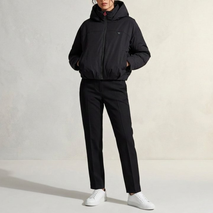 25SS. 레더 삼각 셔링 후드 윈드자켓