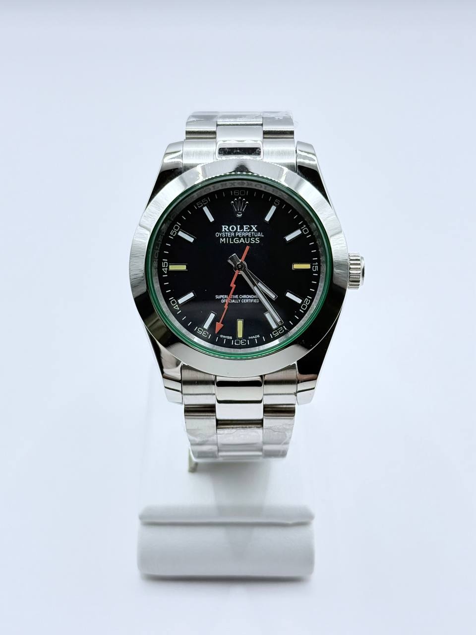 롤렉스 밀가우스 40mm 116400GV 인텐스 블랙 오이스터 