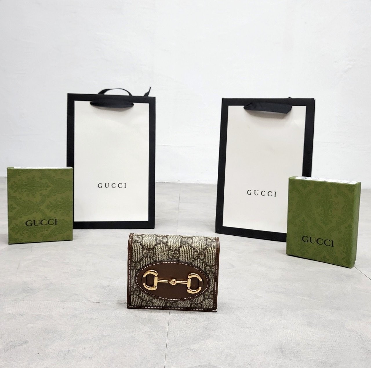 구찌 홀스빗 1955  반지갑  