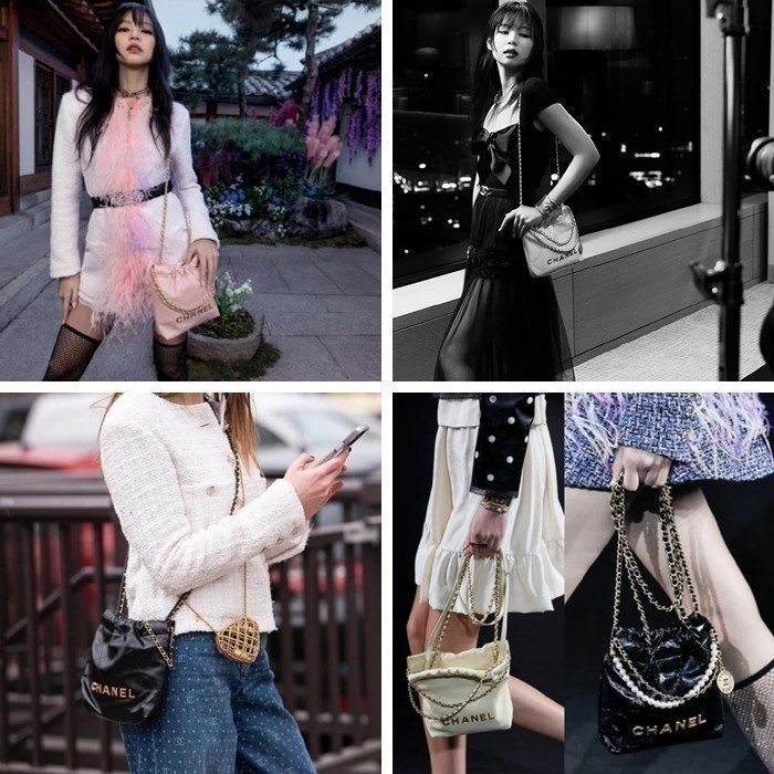 샤넬 22 호보백 미니 view 9