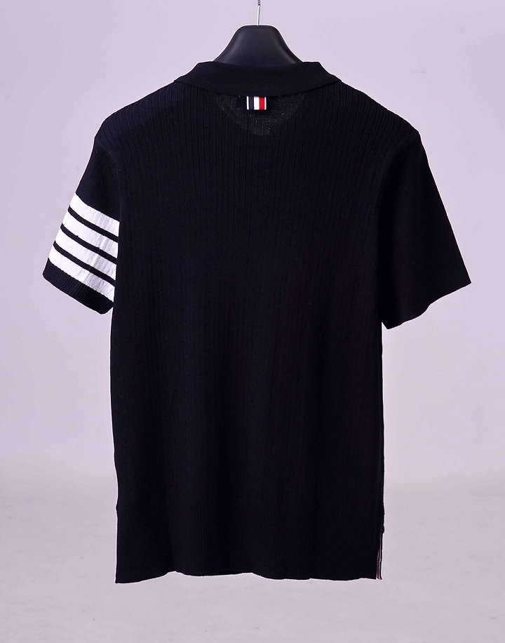 톰브라운 니트 카라 반팔 view 2