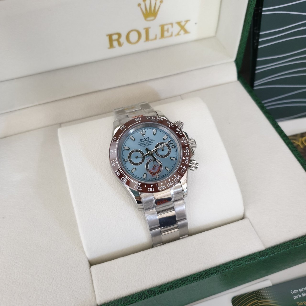 롤렉스 데이토나 세라믹 실버메탈 시계