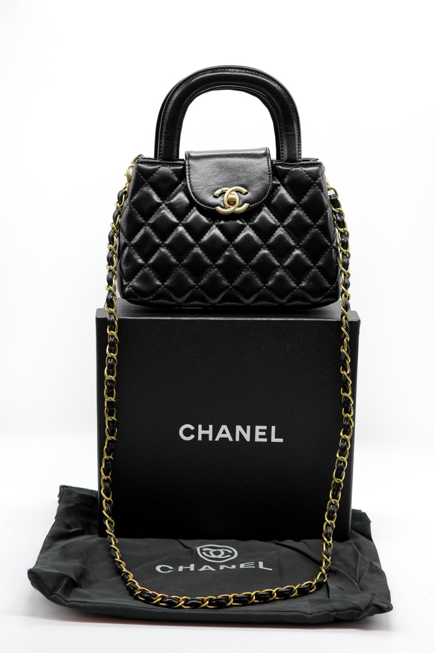 샤넬  켈리백 미니 쇼핑백 스몰 블랙(정려원 샤넬백)