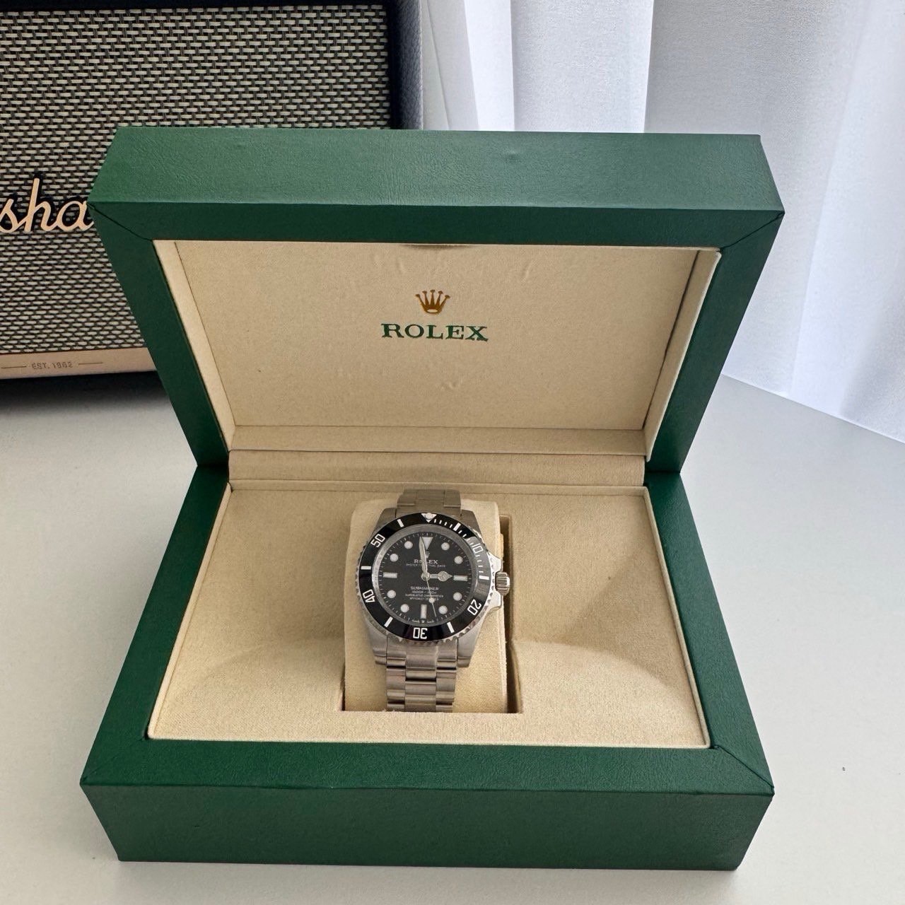 롤렉스 서브마리너 논데이트 블랙