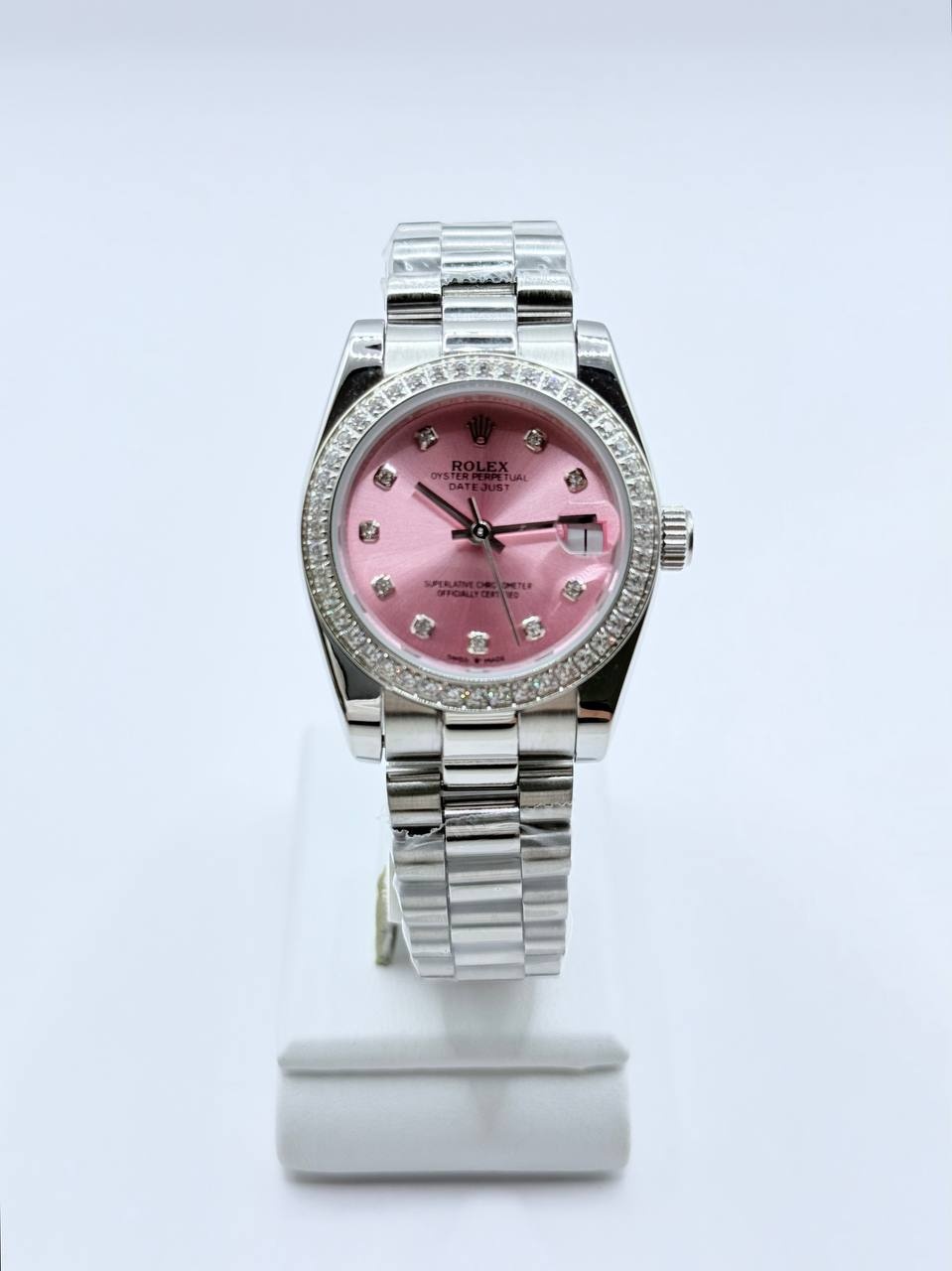 로렉스 데이저스트 핑크 다이아 여성 