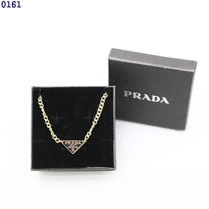 프라다 삼각로고 이터널 펜던트 목걸이