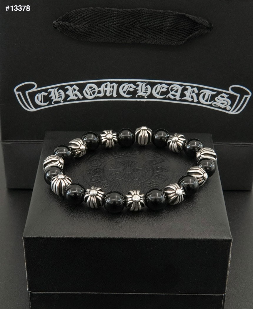 🍀 [Chrome Herts] 크롬하츠 크로스 오닉스 팔찌 3 🍀 