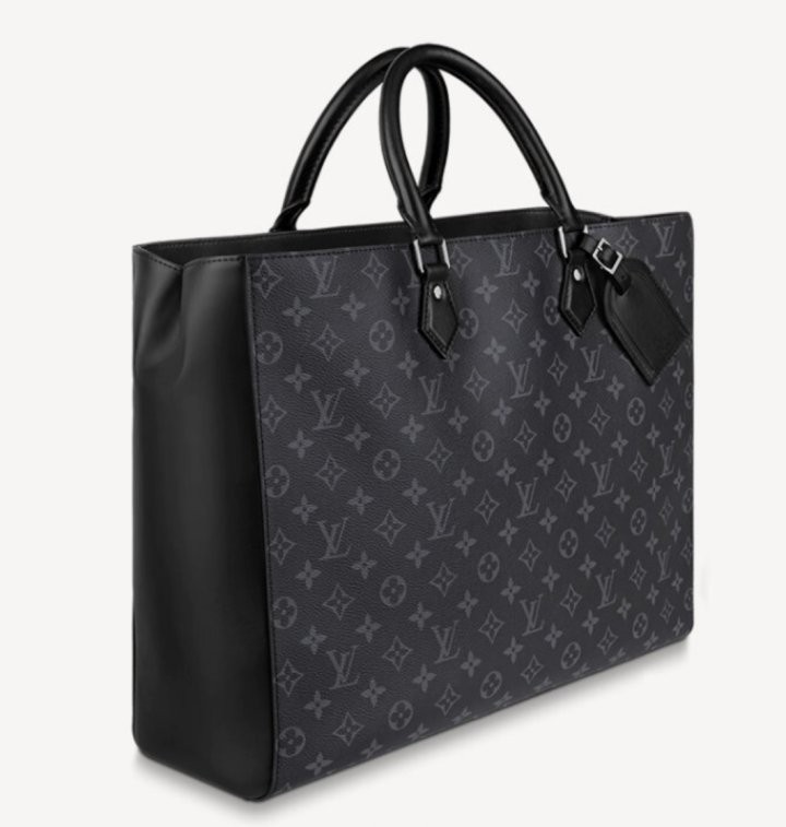 루이□통 Louis Vuit□on 그랑 삭 모노그램 이클립스 토트백 블랙