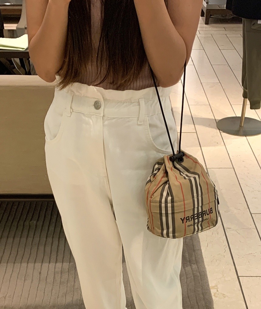 버버리 포이베 체크브라운 (리폼스트랩 2종 포함)